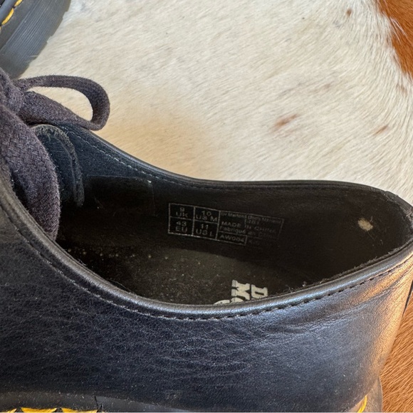 Dr. Martens 1461 Ambassador Black Leather Oxford Shoes